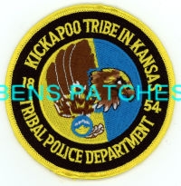 KANSAS,KICKAPOO TRIBE IN KANSAS TRIBAL POLICE 1